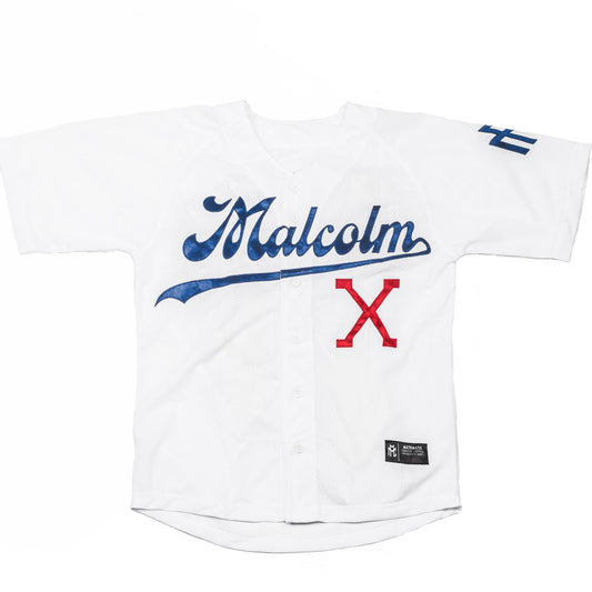 Malcolm X Baseball Retro Jersey