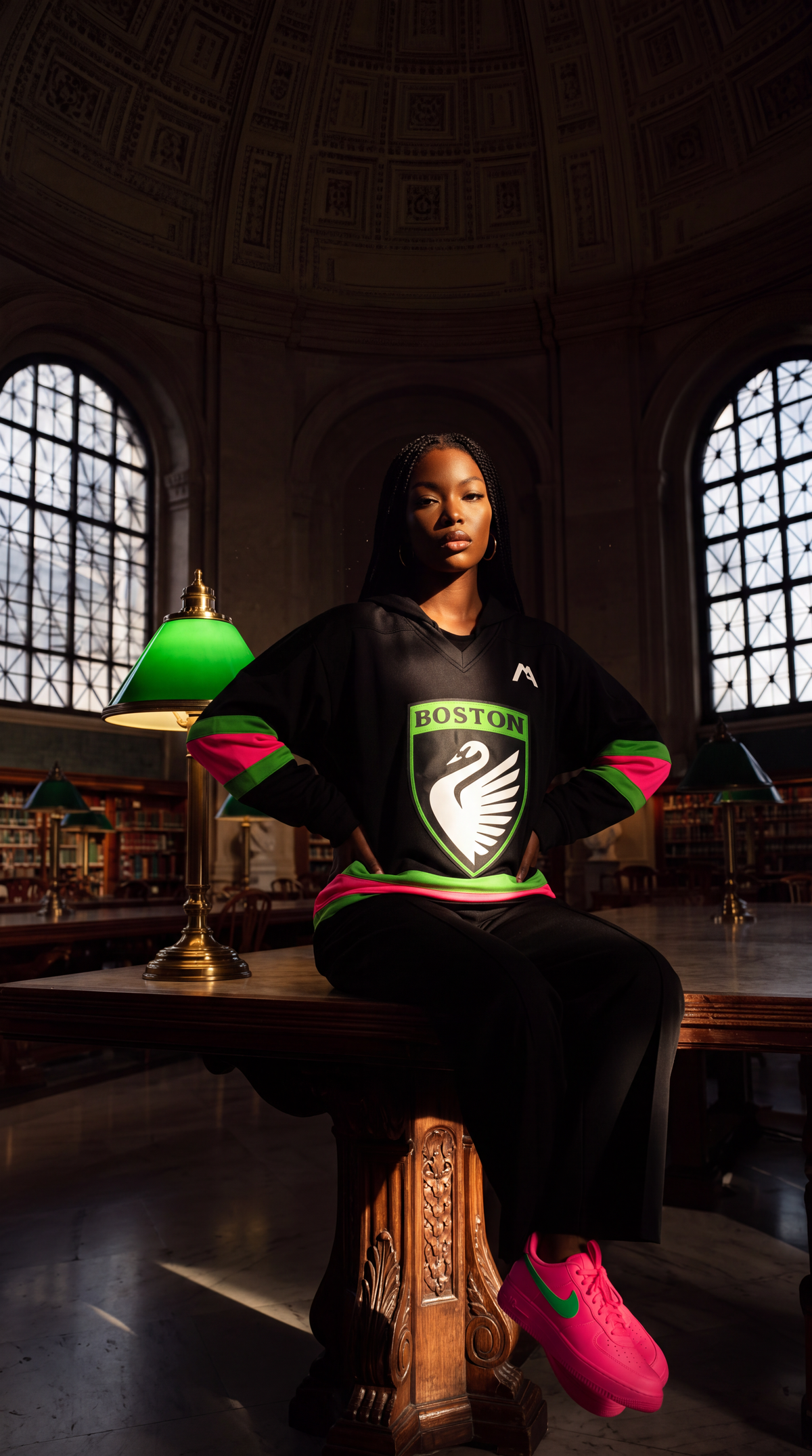 Boston Legacy FC Hockey Hoodie