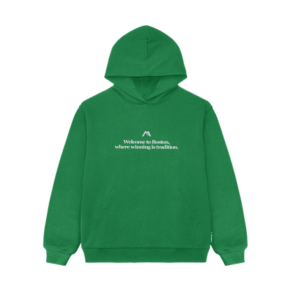 *Oversized* Welcome to Boston, Where Winning is Tradition Hoodie