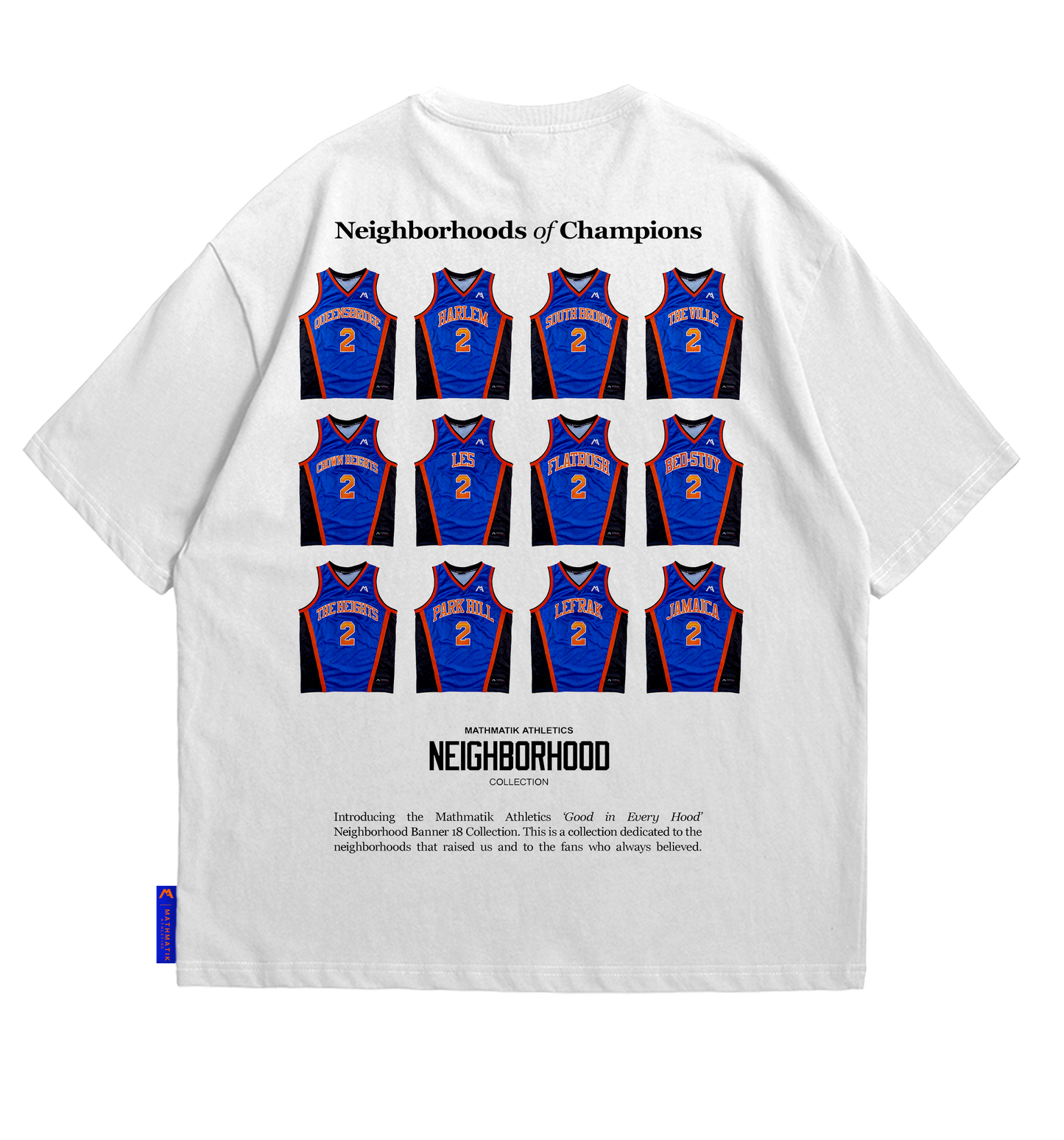 NYC Neighborhoods of Champions T-Shirt