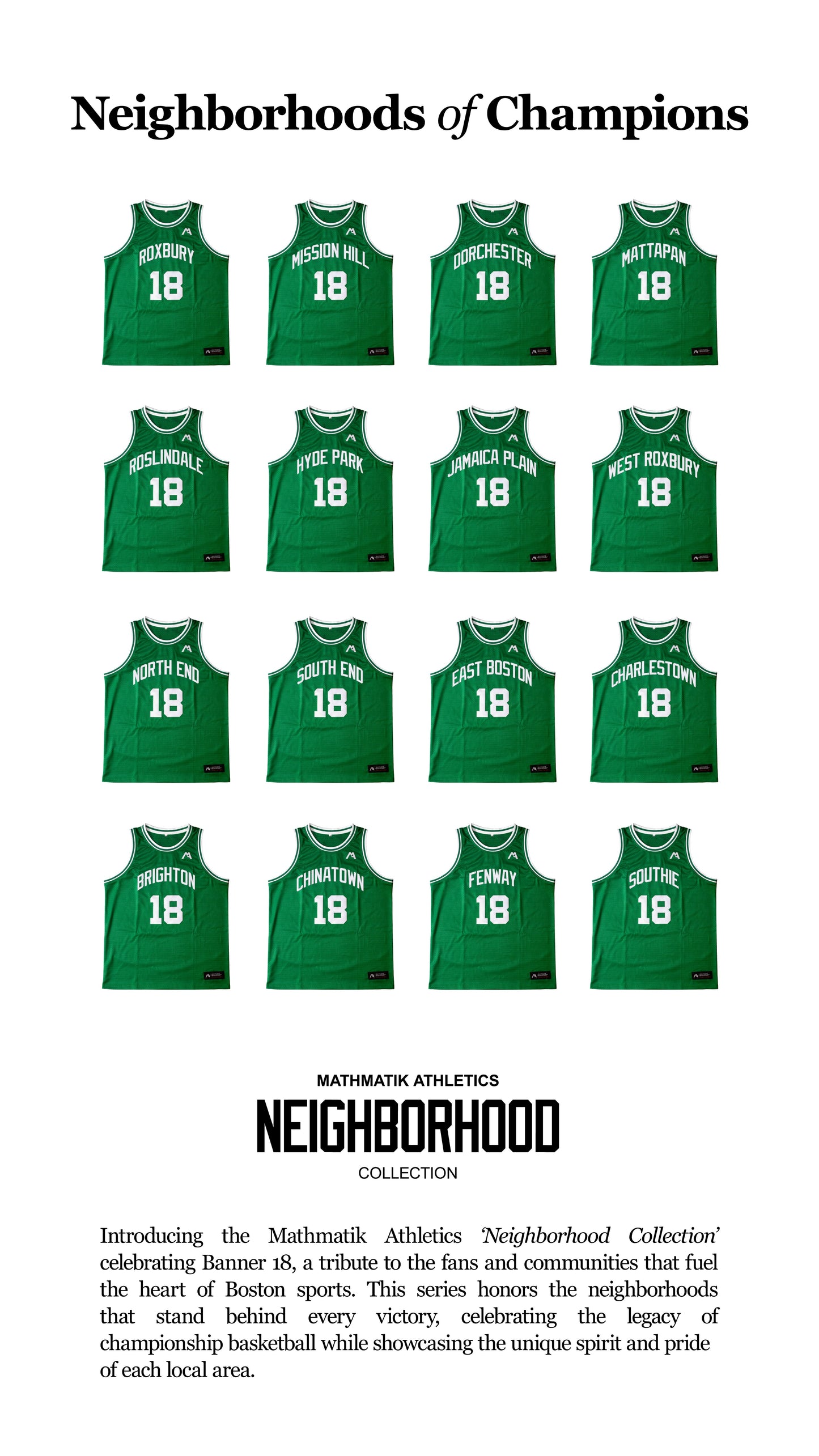 Neighborhoods of Champions - Large Poster Print (Digital Download)