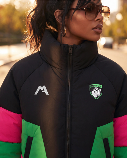 Boston Legacy FC Women’s Cropped Puffer